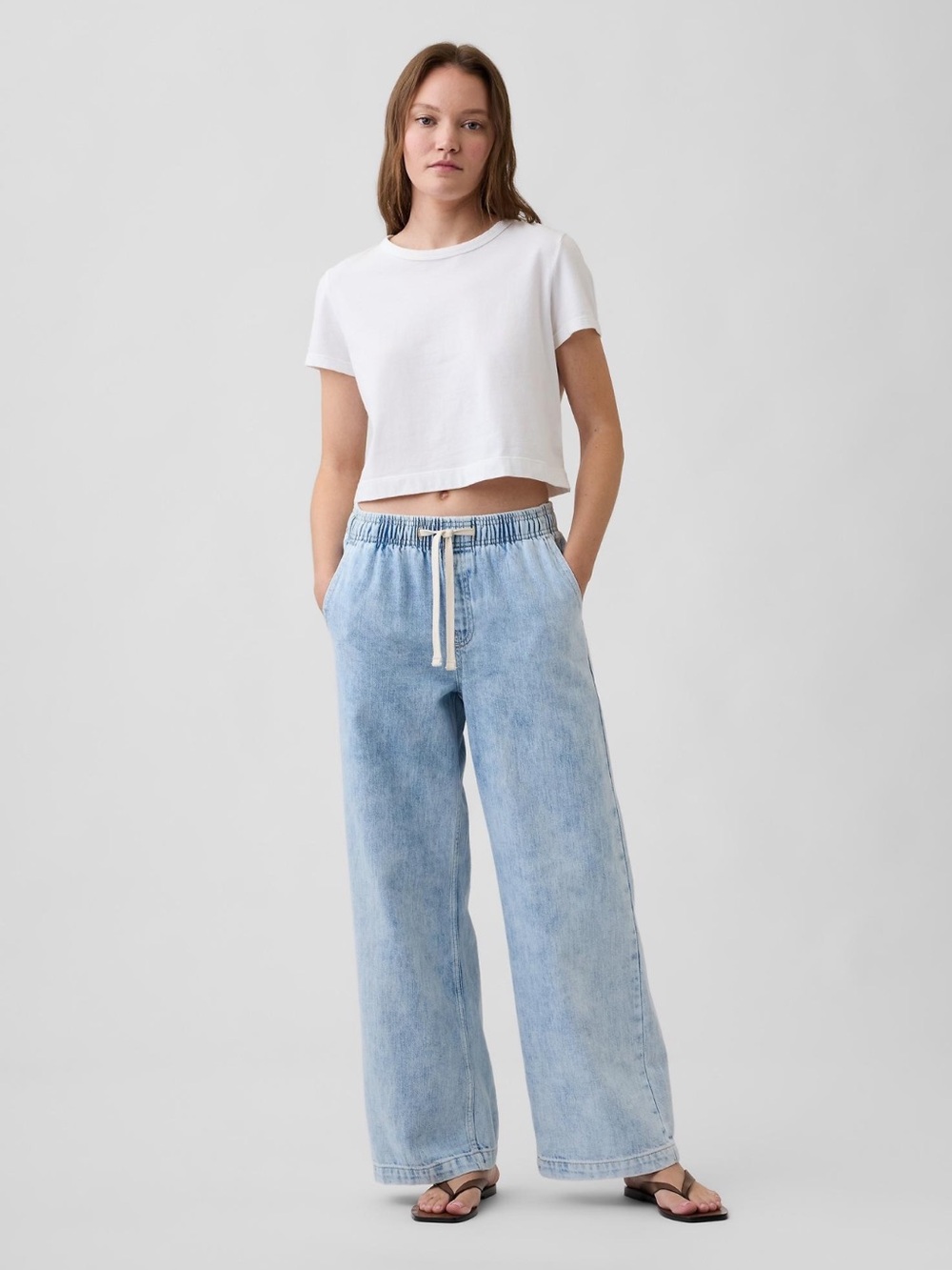 GAP drawstring jeans
